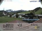 Archiv Foto Webcam Maria Alm - Ausblick Hotel Hochkönigin 09:00