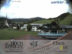 Archiv Foto Webcam Maria Alm - Ausblick Hotel Hochkönigin 17:00