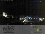 Archiv Foto Webcam Maria Alm - Ausblick Hotel Hochkönigin 21:00