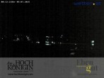 Archiv Foto Webcam Maria Alm - Ausblick Hotel Hochkönigin 23:00
