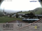 Archiv Foto Webcam Maria Alm - Ausblick Hotel Hochkönigin 05:00