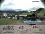 Archiv Foto Webcam Maria Alm - Ausblick Hotel Hochkönigin 13:00