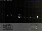 Archiv Foto Webcam Maria Alm - Ausblick Hotel Hochkönigin 23:00