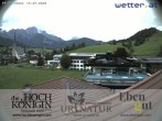 Archiv Foto Webcam Maria Alm - Ausblick Hotel Hochkönigin 13:00