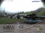 Archiv Foto Webcam Maria Alm - Ausblick Hotel Hochkönigin 07:00