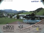 Archiv Foto Webcam Maria Alm - Ausblick Hotel Hochkönigin 13:00
