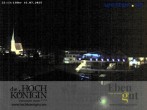 Archiv Foto Webcam Maria Alm - Ausblick Hotel Hochkönigin 21:00
