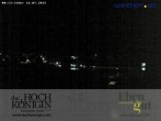 Archiv Foto Webcam Maria Alm - Ausblick Hotel Hochkönigin 23:00