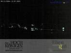 Archiv Foto Webcam Maria Alm - Ausblick Hotel Hochkönigin 03:00