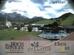 Archiv Foto Webcam Maria Alm - Ausblick Hotel Hochkönigin 08:00