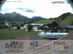 Archiv Foto Webcam Maria Alm - Ausblick Hotel Hochkönigin 14:00