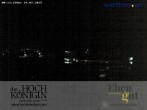 Archiv Foto Webcam Maria Alm - Ausblick Hotel Hochkönigin 23:00
