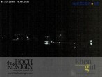 Archiv Foto Webcam Maria Alm - Ausblick Hotel Hochkönigin 01:00