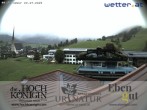 Archiv Foto Webcam Maria Alm - Ausblick Hotel Hochkönigin 07:00