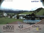 Archiv Foto Webcam Maria Alm - Ausblick Hotel Hochkönigin 13:00