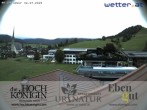 Archiv Foto Webcam Maria Alm - Ausblick Hotel Hochkönigin 06:00