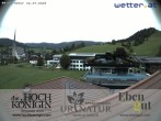 Archiv Foto Webcam Maria Alm - Ausblick Hotel Hochkönigin 07:00