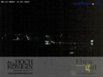 Archiv Foto Webcam Maria Alm - Ausblick Hotel Hochkönigin 23:00