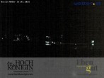 Archived image Webcam Maria Alm - View Hotel Hochkönigin 01:00