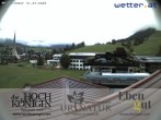 Archiv Foto Webcam Maria Alm - Ausblick Hotel Hochkönigin 05:00