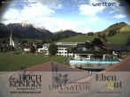 Archiv Foto Webcam Maria Alm - Ausblick Hotel Hochkönigin 17:00
