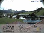Archiv Foto Webcam Maria Alm - Ausblick Hotel Hochkönigin 15:00