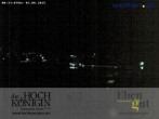 Archiv Foto Webcam Maria Alm - Ausblick Hotel Hochkönigin 23:00