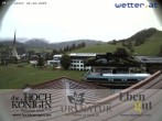 Archiv Foto Webcam Maria Alm - Ausblick Hotel Hochkönigin 19:00