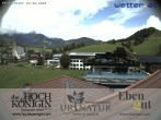 Archiv Foto Webcam Maria Alm - Ausblick Hotel Hochkönigin 13:00