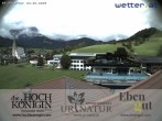 Archiv Foto Webcam Maria Alm - Ausblick Hotel Hochkönigin 15:00