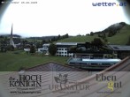 Archiv Foto Webcam Maria Alm - Ausblick Hotel Hochkönigin 05:00