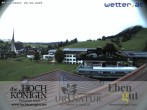 Archiv Foto Webcam Maria Alm - Ausblick Hotel Hochkönigin 06:00