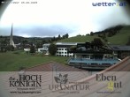 Archiv Foto Webcam Maria Alm - Ausblick Hotel Hochkönigin 07:00