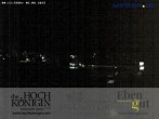 Archiv Foto Webcam Maria Alm - Ausblick Hotel Hochkönigin 23:00