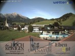 Archiv Foto Webcam Maria Alm - Ausblick Hotel Hochkönigin 17:00