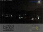 Archiv Foto Webcam Maria Alm - Ausblick Hotel Hochkönigin 23:00