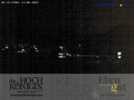 Archiv Foto Webcam Maria Alm - Ausblick Hotel Hochkönigin 01:00