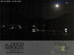 Archiv Foto Webcam Maria Alm - Ausblick Hotel Hochkönigin 23:00