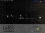 Archiv Foto Webcam Maria Alm - Ausblick Hotel Hochkönigin 01:00