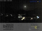 Archiv Foto Webcam Maria Alm - Ausblick Hotel Hochkönigin 23:00