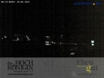Archived image Webcam Maria Alm - View Hotel Hochkönigin 23:00