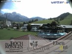 Archived image Webcam Maria Alm - View Hotel Hochkönigin 09:00