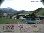 Archived image Webcam Maria Alm - View Hotel Hochkönigin 11:00