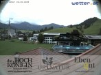 Archiv Foto Webcam Maria Alm - Ausblick Hotel Hochkönigin 17:00