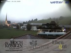 Archiv Foto Webcam Maria Alm - Ausblick Hotel Hochkönigin 19:00