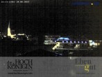 Archiv Foto Webcam Maria Alm - Ausblick Hotel Hochkönigin 21:00