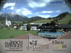 Archiv Foto Webcam Maria Alm: Ausblick Hotel Hochkönigin 20:00