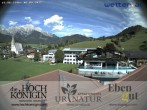 Archiv Foto Webcam Maria Alm: Ausblick Hotel Hochkönigin 22:00