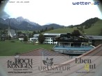Archiv Foto Webcam Maria Alm: Ausblick Hotel Hochkönigin 01:00