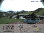 Archived image Webcam Maria Alm - View Hotel Hochkönigin 23:00